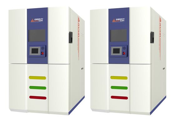 良い価格 耐久性製品試験のための300L3ゾーン熱衝撃室 ASTM D3165 IEC 60068-2-14 に準拠 オンライン